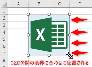 Altキーを押しながら画像やグラフを調整するイメージ